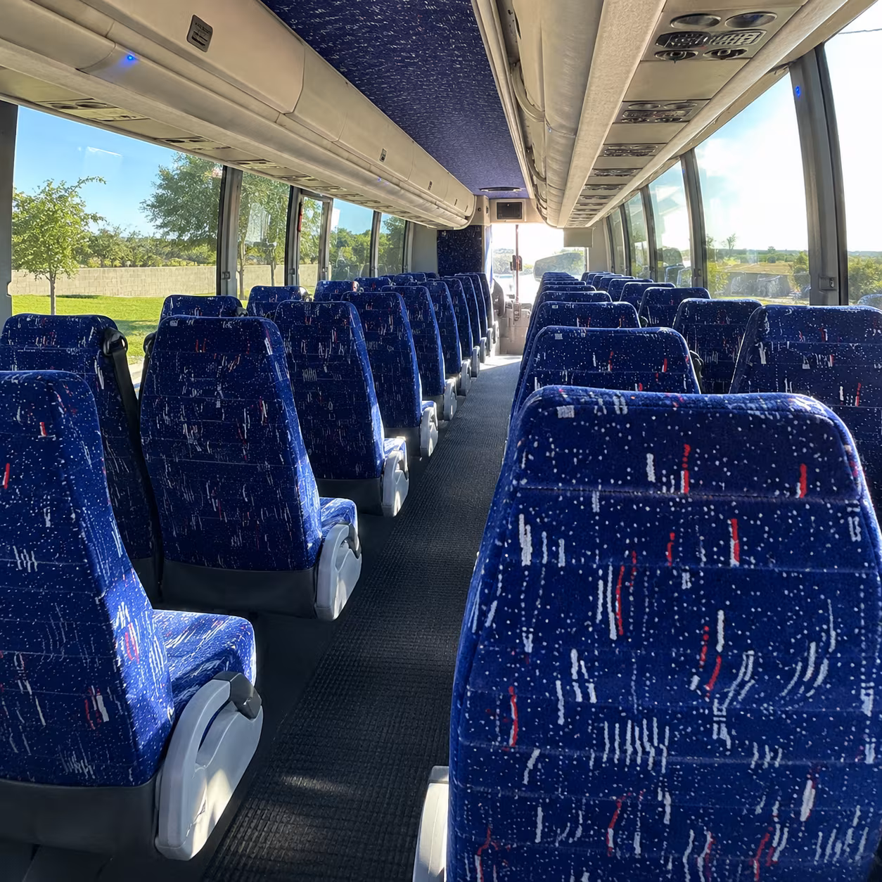 hickory charter bus rental