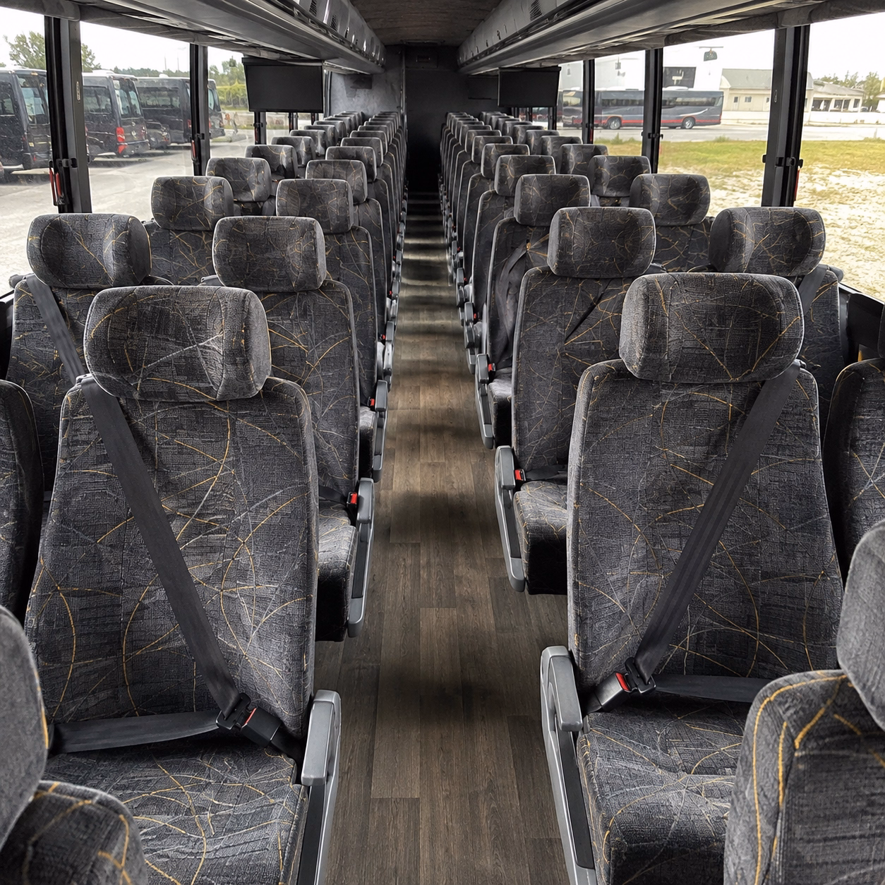 high point charter bus interior gallery