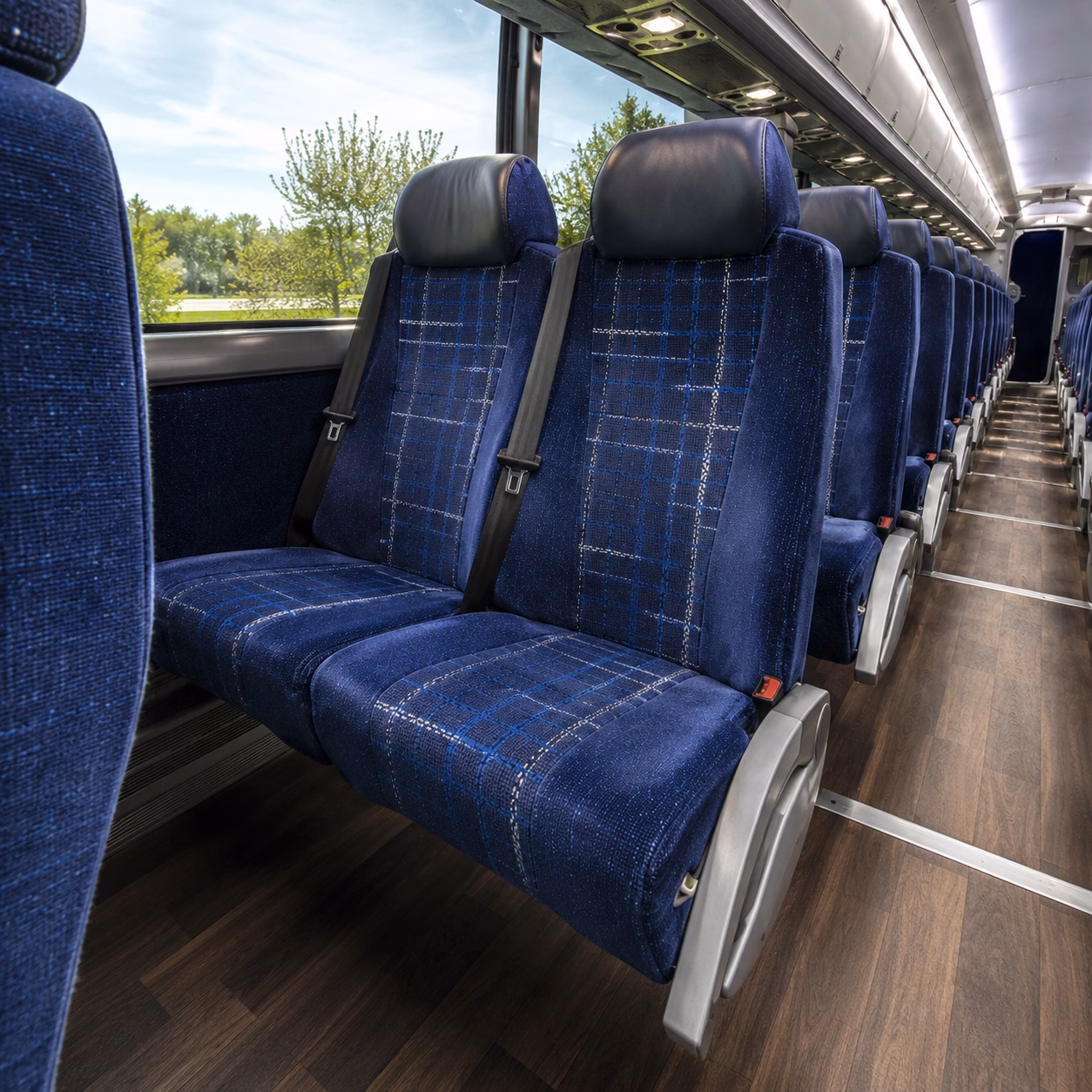 how distance and duration affect charter bus rental rates in mooresville