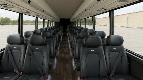 mooresville 28 passenger minibus inside