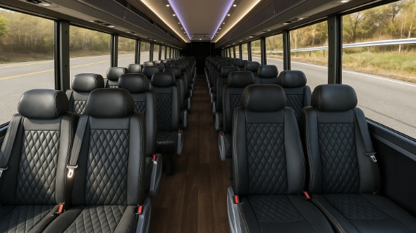 mooresville 30 passenger minibus inside