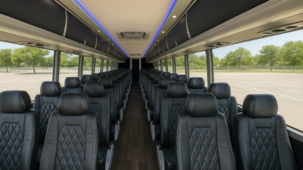 mooresville 55 passenger charter bus rental